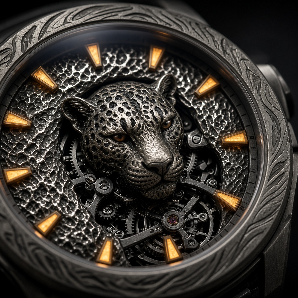 Amur Leopard Dial